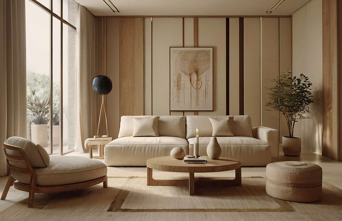 Living room interiors designed for comfort, flow, and everyday life-crafted to feel effortless, warm, and timeless.